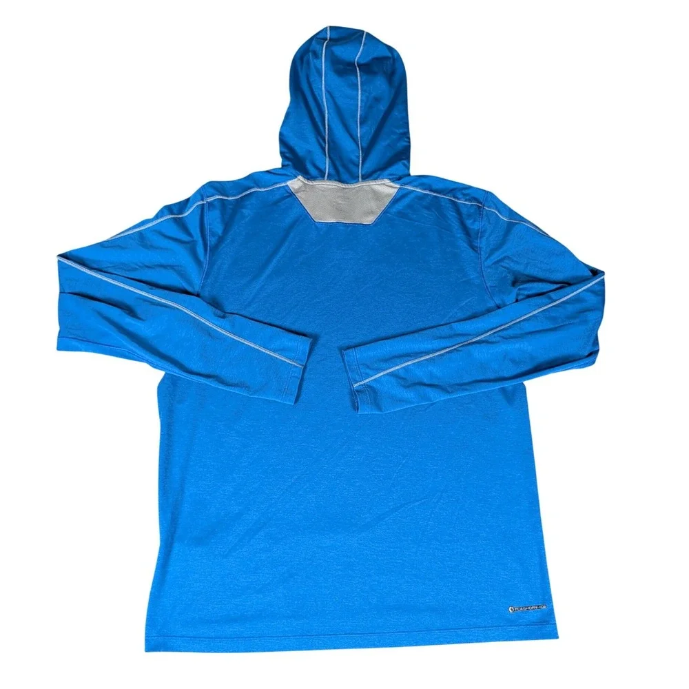 The North Face Mountain Athletics Blue FlashDry-XD Pullover Hoodie Mens M